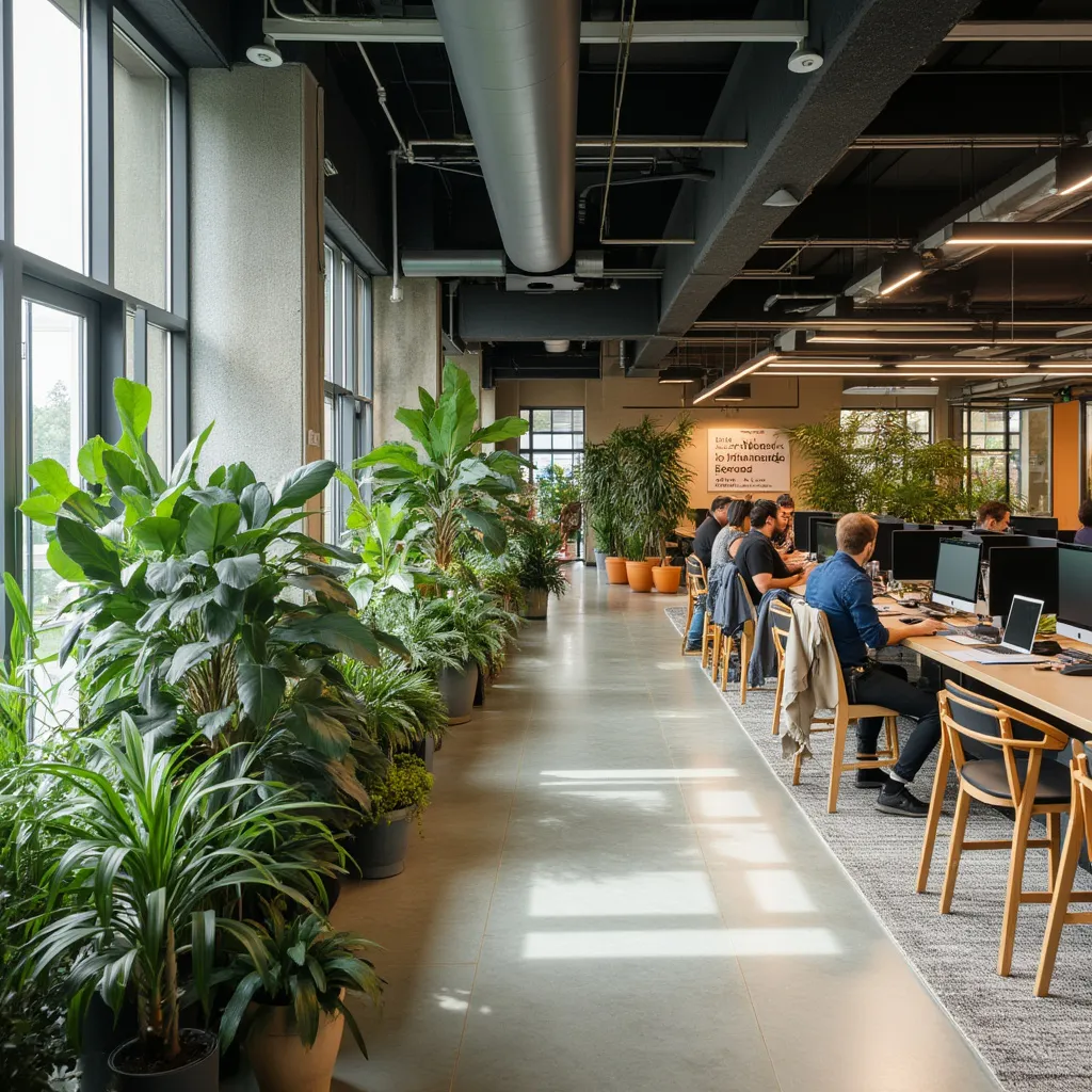 Ambiente de escritório moderno